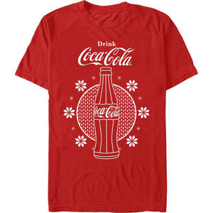 Christmas Bottle Cocacola Tshirt